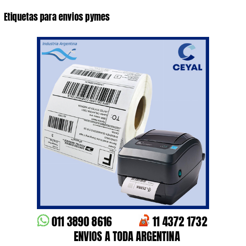 Etiquetas para envios pymes