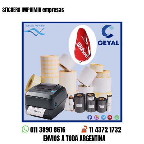 STICKERS IMPRIMIR empresas