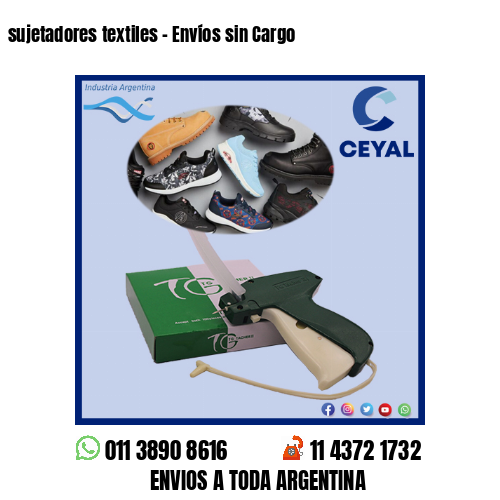 sujetadores textiles – Envíos sin Cargo