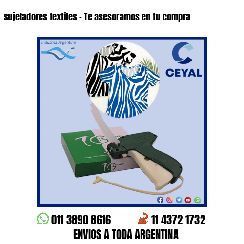 sujetadores textiles – Te asesoramos en tu compra