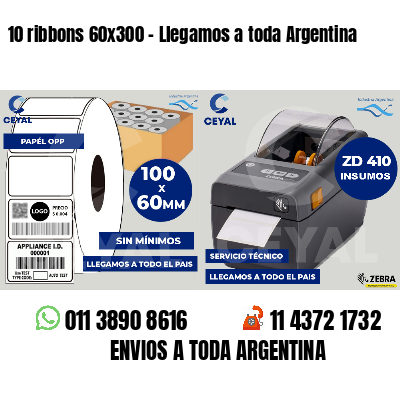 10 ribbons 60x300 - Llegamos a toda Argentina