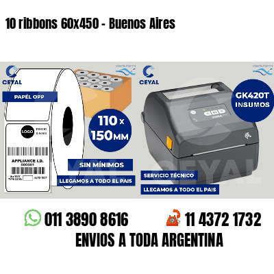 10 ribbons 60x450 - Buenos Aires