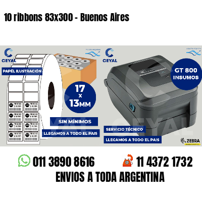 10 ribbons 83x300 - Buenos Aires