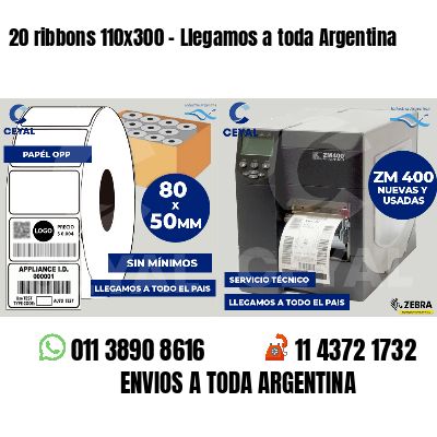 20 ribbons 110x300 - Llegamos a toda Argentina