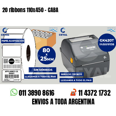 20 ribbons 110x450 - CABA