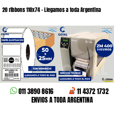 20 ribbons 110x74 - Llegamos a toda Argentina