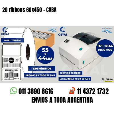 20 ribbons 60x450 - CABA