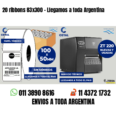 20 ribbons 83x300 - Llegamos a toda Argentina