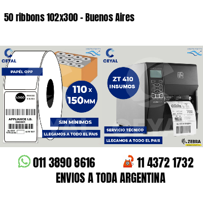 50 ribbons 102x300 - Buenos Aires