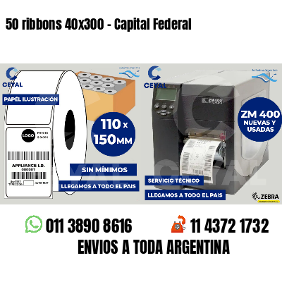 50 ribbons 40x300 - Capital Federal