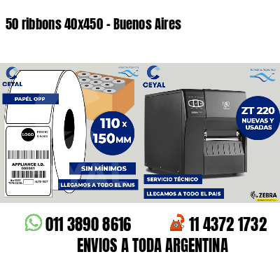 50 ribbons 40x450 - Buenos Aires