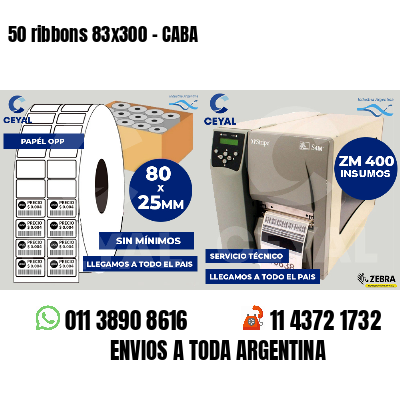 50 ribbons 83x300 - CABA