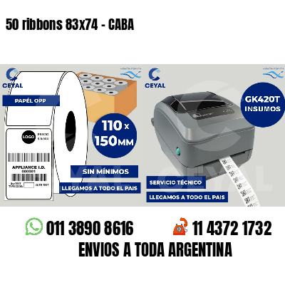 50 ribbons 83x74 - CABA