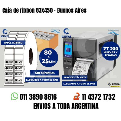 Caja de ribbon 83x450 - Buenos Aires