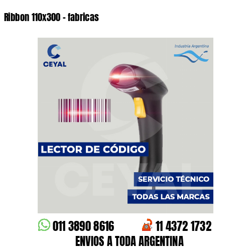 Ribbon 110x300 - fabricas