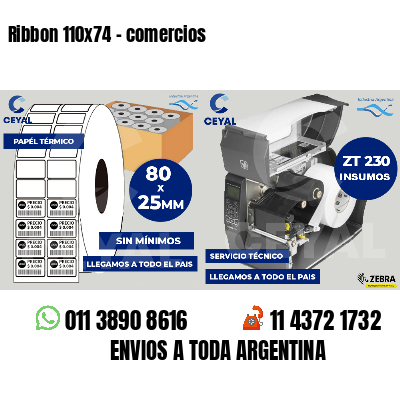 Ribbon 110x74 - comercios