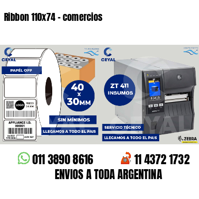 Ribbon 110x74 - comercios