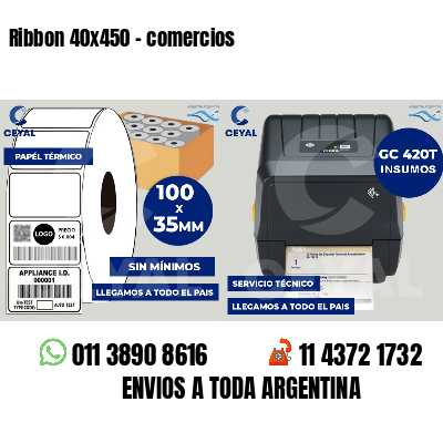 Ribbon 40x450 - comercios
