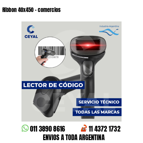 Ribbon 40x450 - comercios