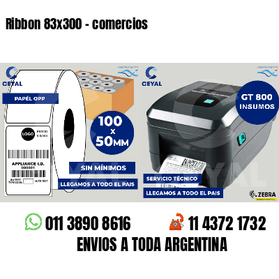 Ribbon 83x300 - comercios
