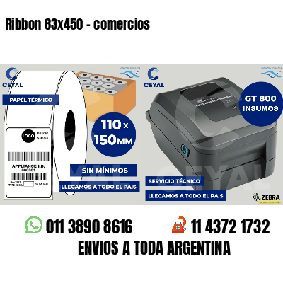 Ribbon 83x450 - comercios