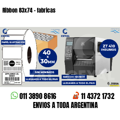 Ribbon 83x74 - fabricas