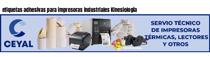 etiquetas adhesivas para impresoras industriales Kinesiología