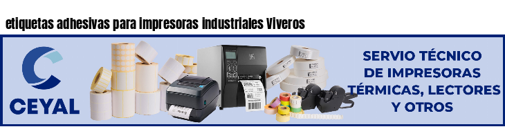 etiquetas adhesivas para impresoras industriales Viveros