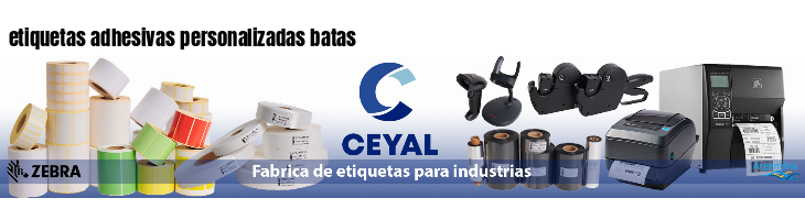 etiquetas adhesivas personalizadas batas
