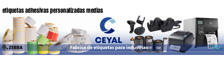 etiquetas adhesivas personalizadas medias