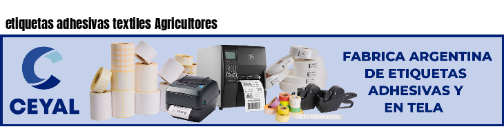 etiquetas adhesivas textiles Agricultores