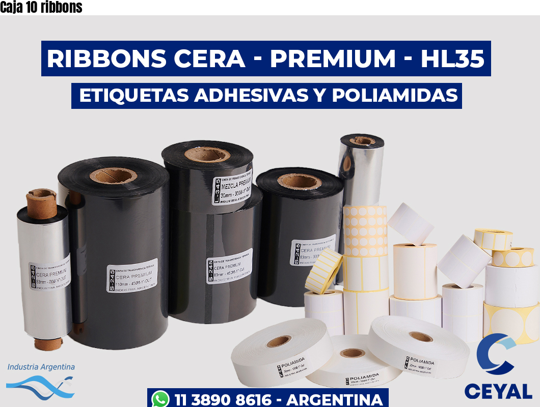 Caja 10 ribbons