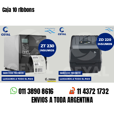 Caja 10 ribbons