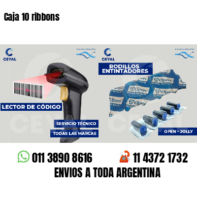 Caja 10 ribbons