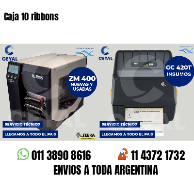 Caja 10 ribbons