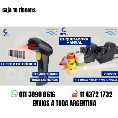 Caja 10 ribbons