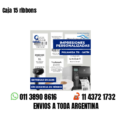 Caja 15 ribbons