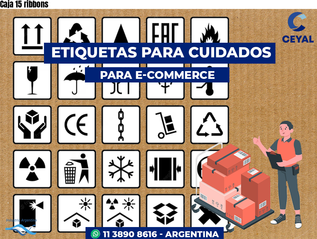 Caja 15 ribbons