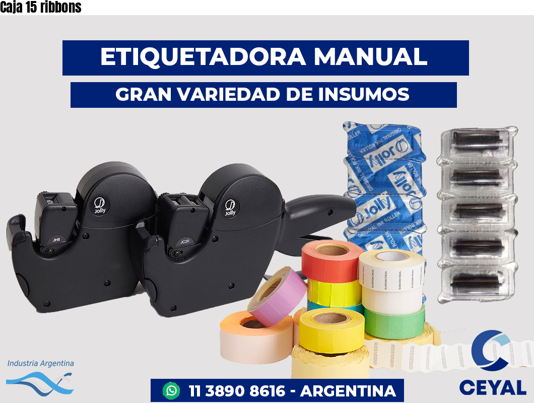 Caja 15 ribbons