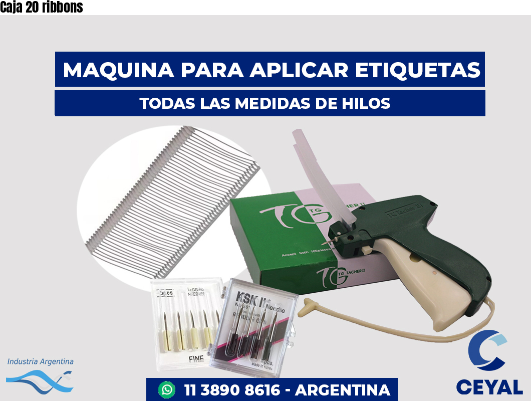 Caja 20 ribbons