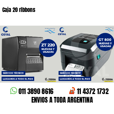 Caja 20 ribbons