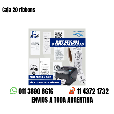 Caja 20 ribbons