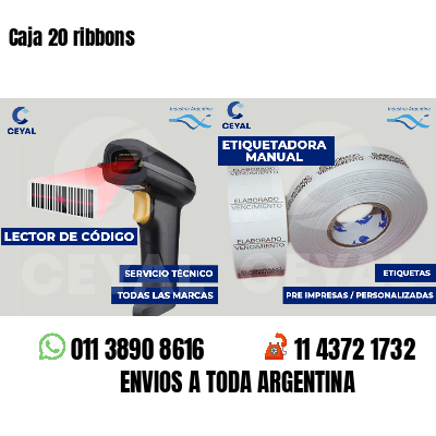 Caja 20 ribbons