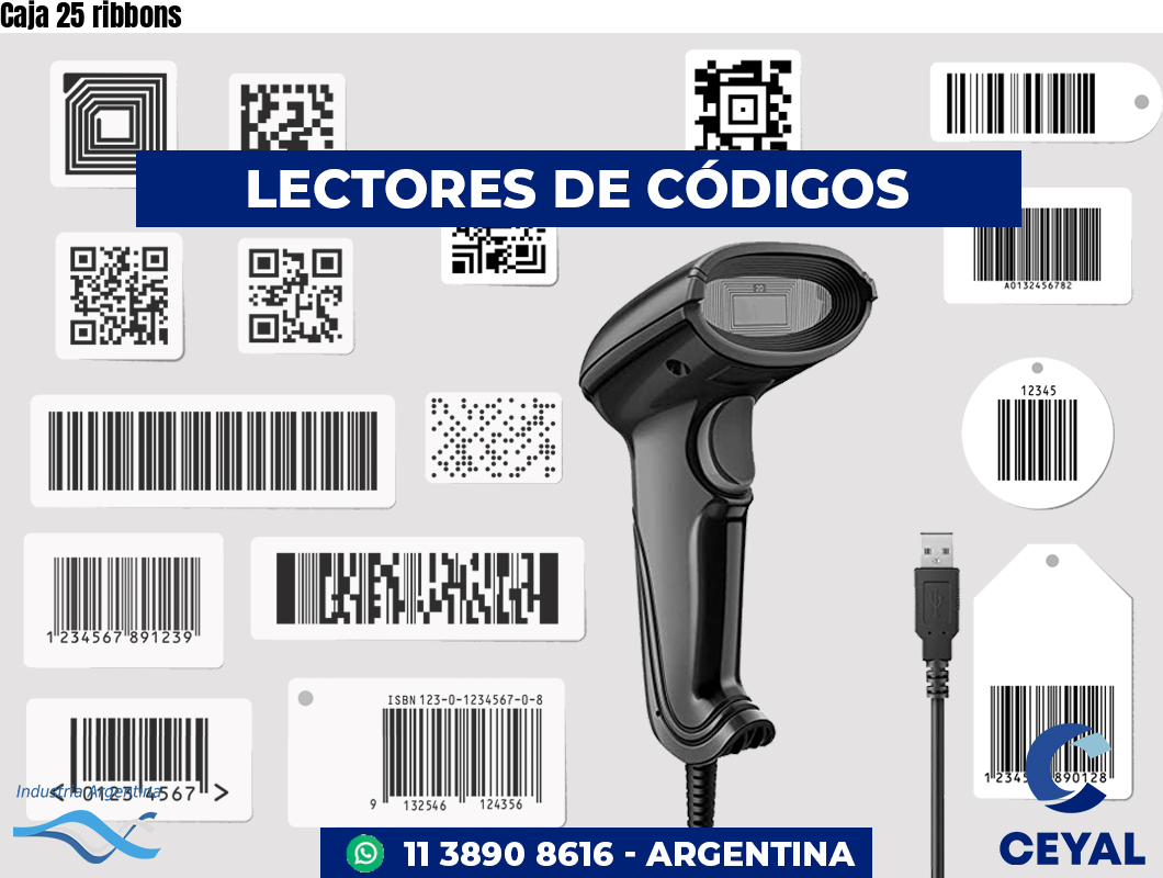 Caja 25 ribbons