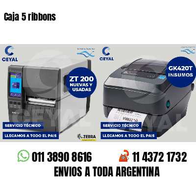 Caja 5 ribbons