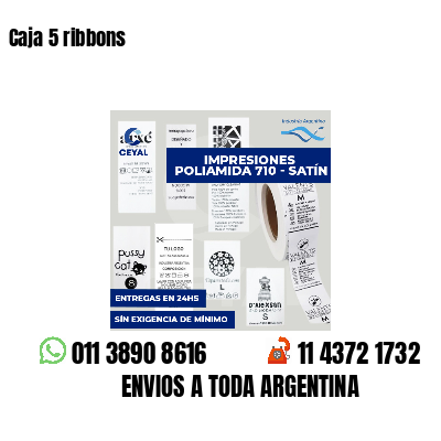 Caja 5 ribbons