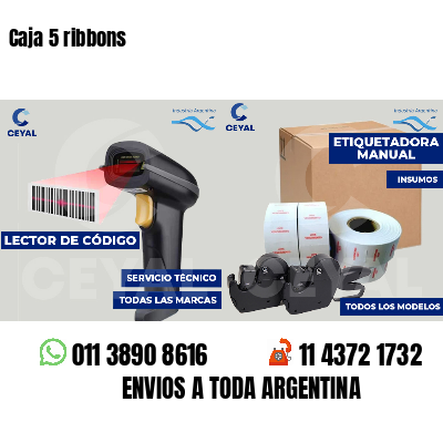 Caja 5 ribbons