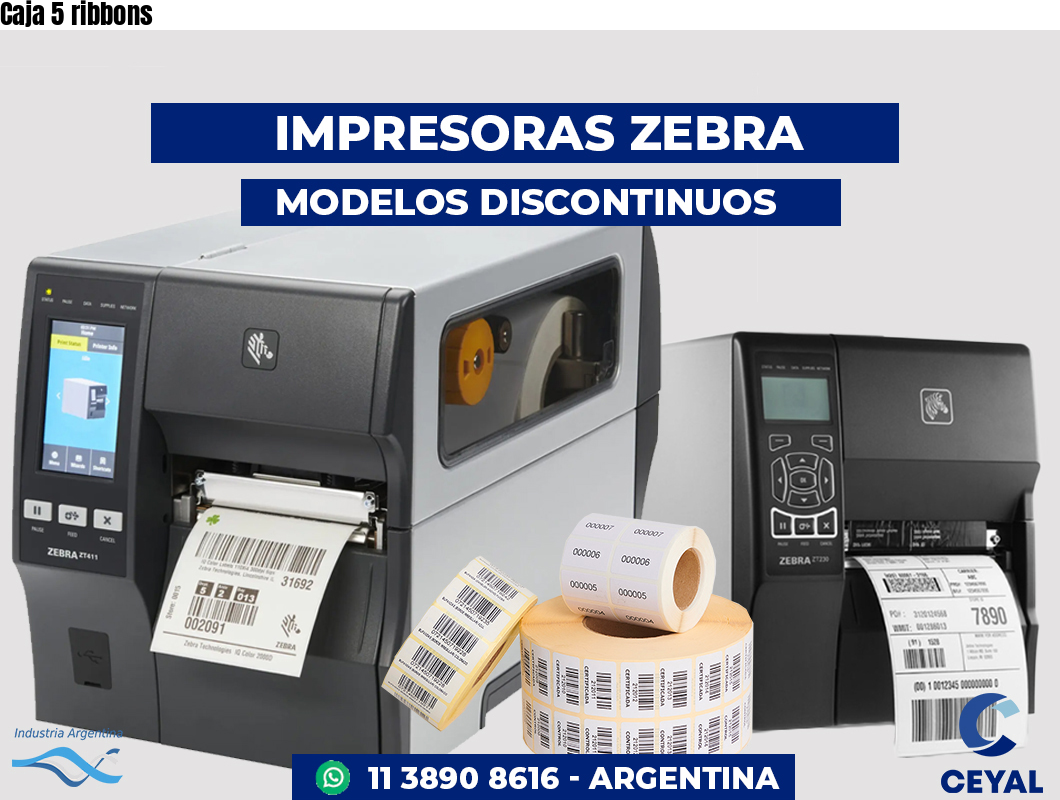 Caja 5 ribbons