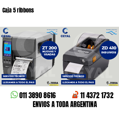 Caja 5 ribbons