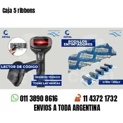 Caja 5 ribbons